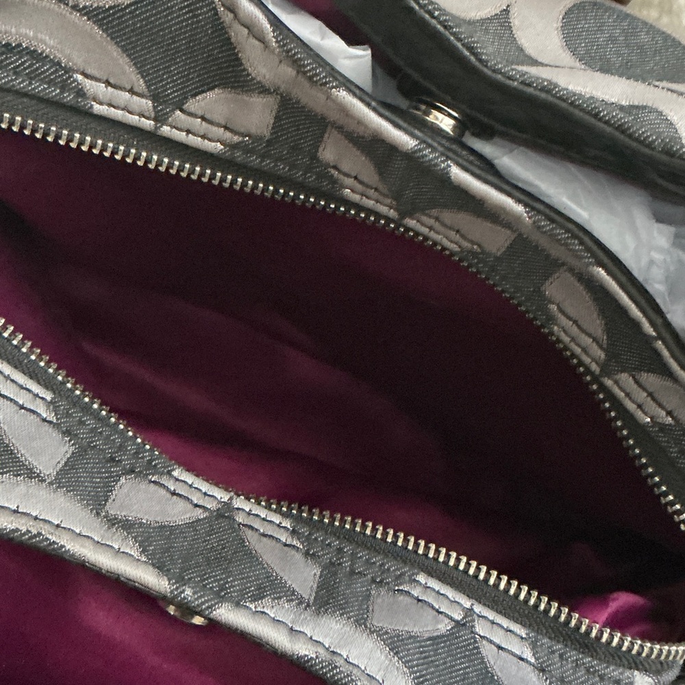 Coach Madison Maggie Op Art Shoulder Bag - Picture 9 of 12